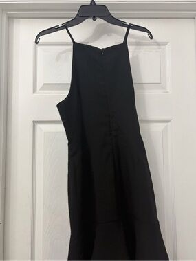 Gianni Bini Black Spaghetti-Strap Mini Dress
